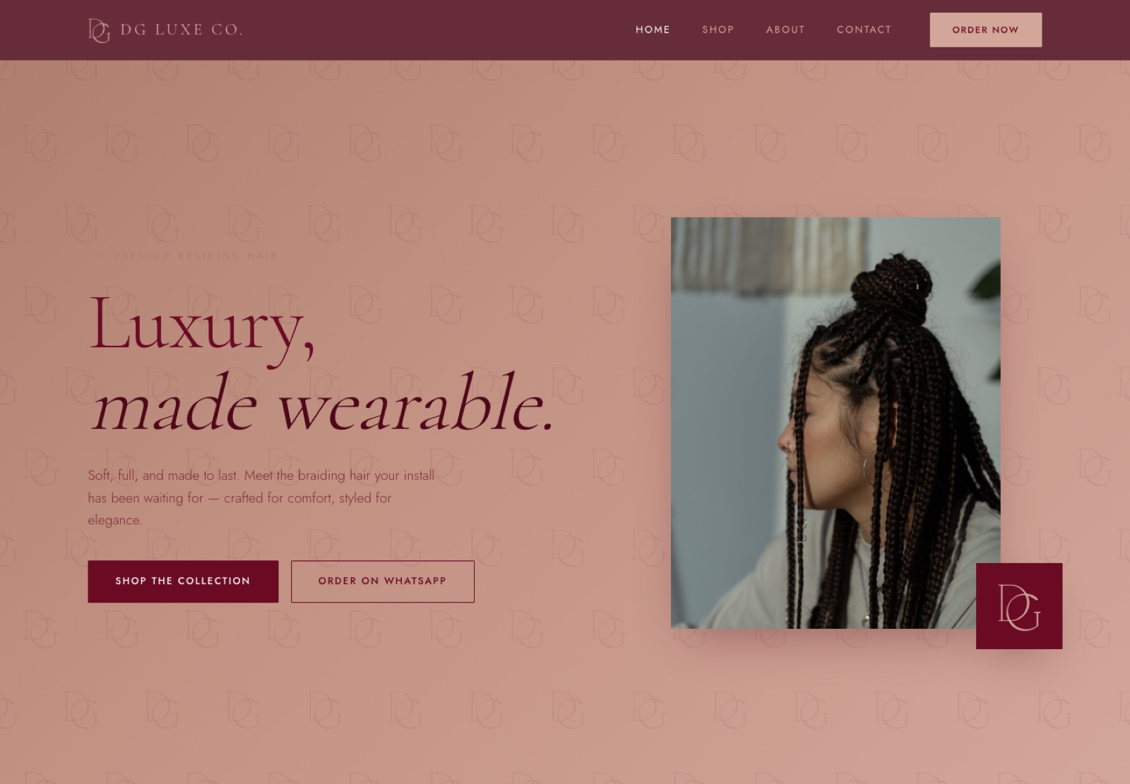 DG Luxe Co. screenshot